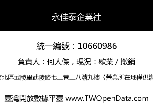 永佳泰企業社