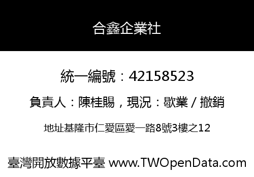 合鑫企業社