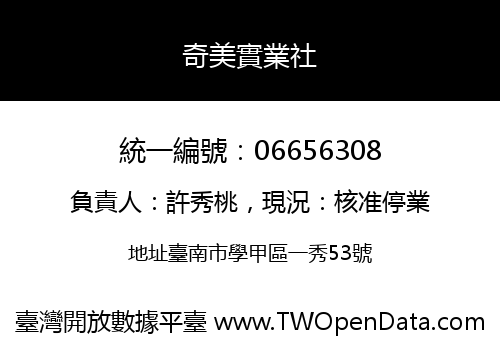 奇美實業社