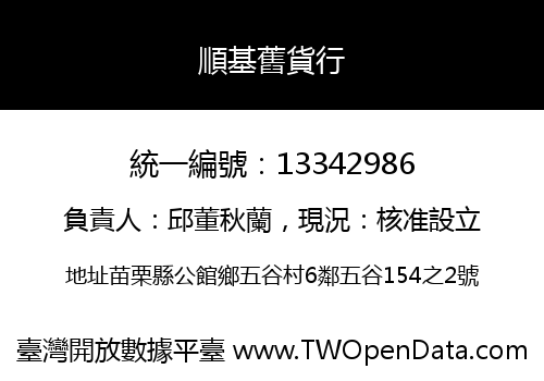 順基舊貨行