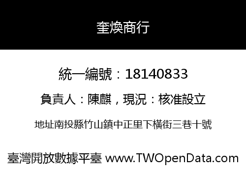 奎煥商行