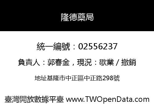 隆德藥局