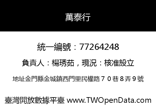 萬泰行