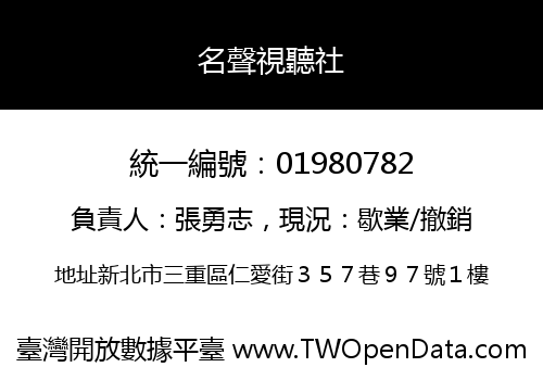 名聲視聽社
