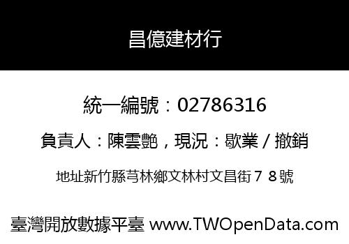 昌億建材行