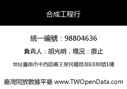 合成工程行