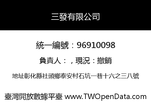 三發有限公司