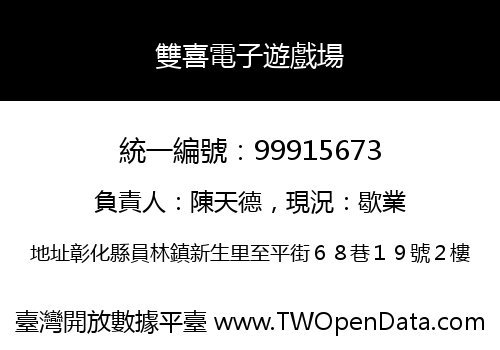 雙喜電子遊戲場