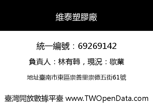 維泰塑膠廠