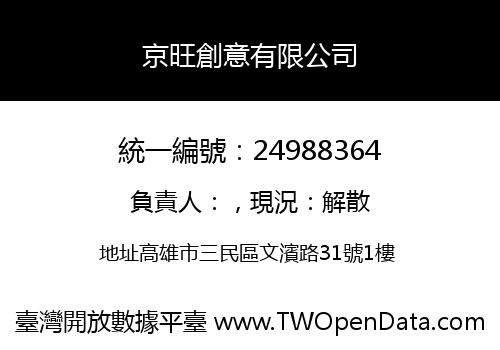 京旺創意有限公司