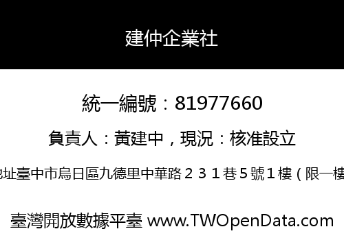 建仲企業社