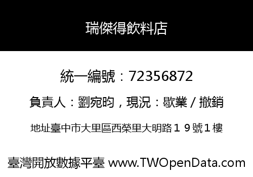 瑞傑得飲料店