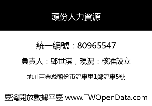 頭份人力資源