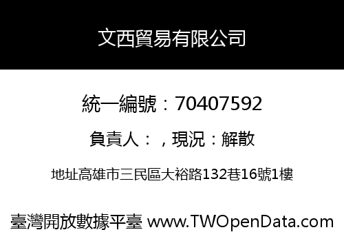 文西貿易有限公司