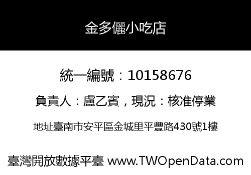 金多儷小吃店