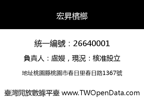 宏昇檳榔