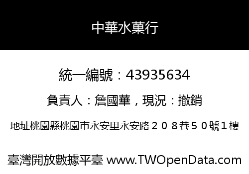 中華水菓行