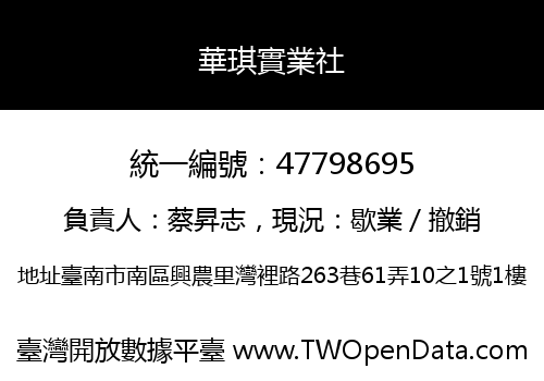 華琪實業社