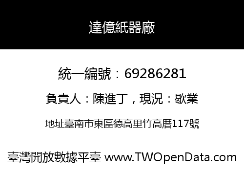 達億紙器廠