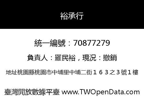 裕承行
