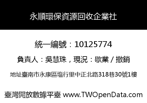 永順環保資源回收企業社