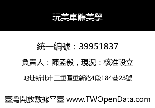 玩美車體美學