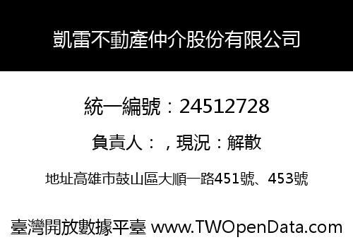 凱雷不動產仲介股份有限公司