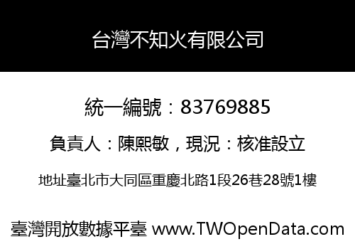 台灣不知火有限公司