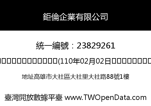 鉅倫企業有限公司