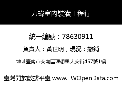 力瑋室內裝潢工程行