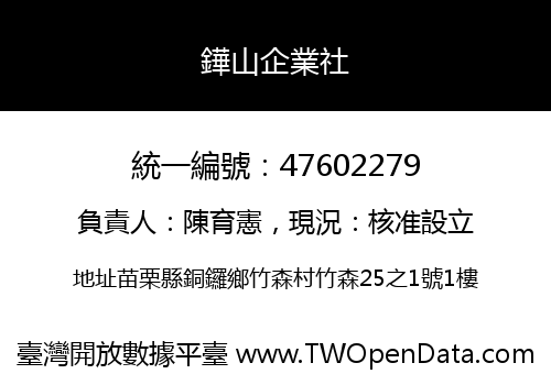 鏵山企業社