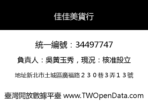 佳佳美貨行