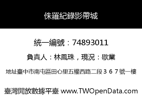 侏羅紀錄影帶城