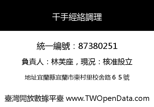 千手經絡調理