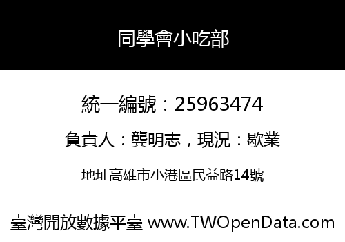 同學會小吃部