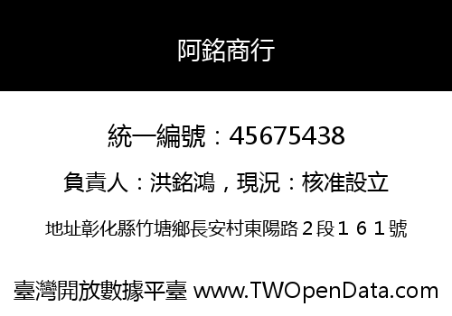 阿銘商行