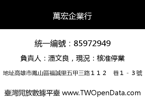 萬宏企業行
