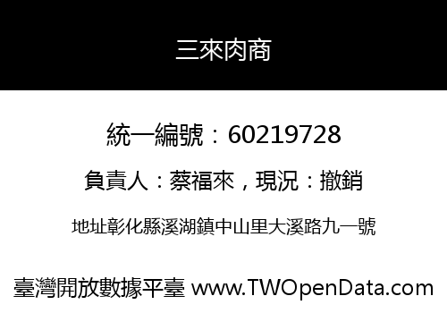 三來肉商