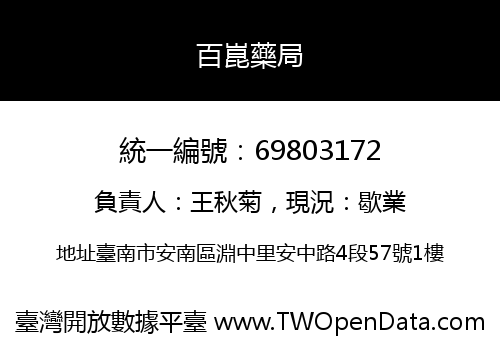 百崑藥局