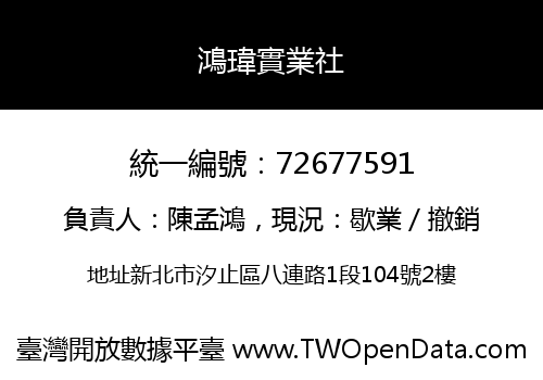 鴻瑋實業社