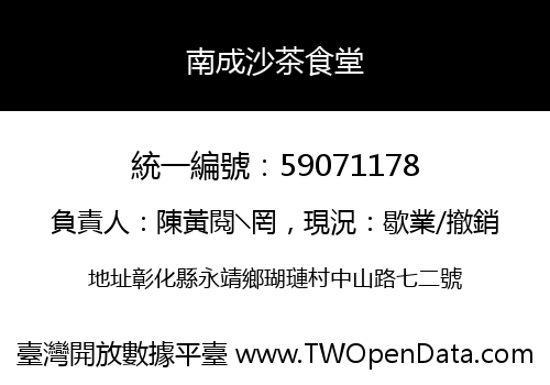 南成沙茶食堂