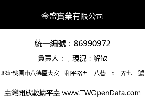 金盛實業有限公司