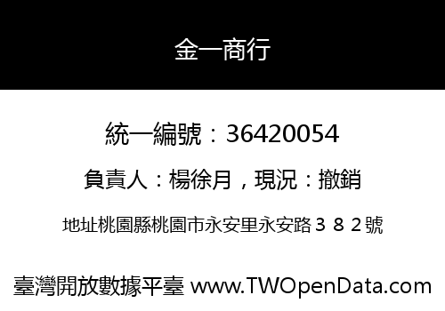 金一商行
