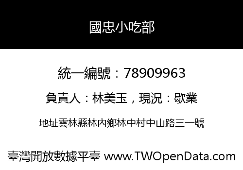 國忠小吃部