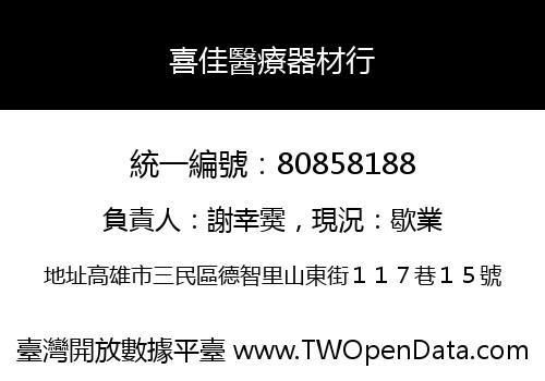 喜佳醫療器材行