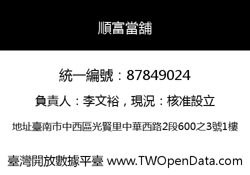 順富當舖