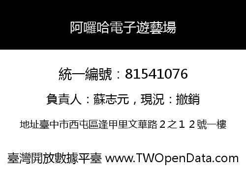 阿囉哈電子遊藝場