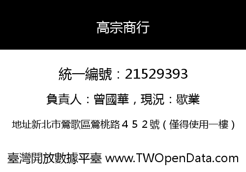高宗商行