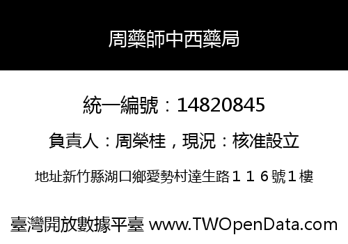周藥師中西藥局