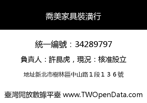 喬美家具裝潢行
